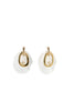 Clear Drop Hoop Pierces/Earrings