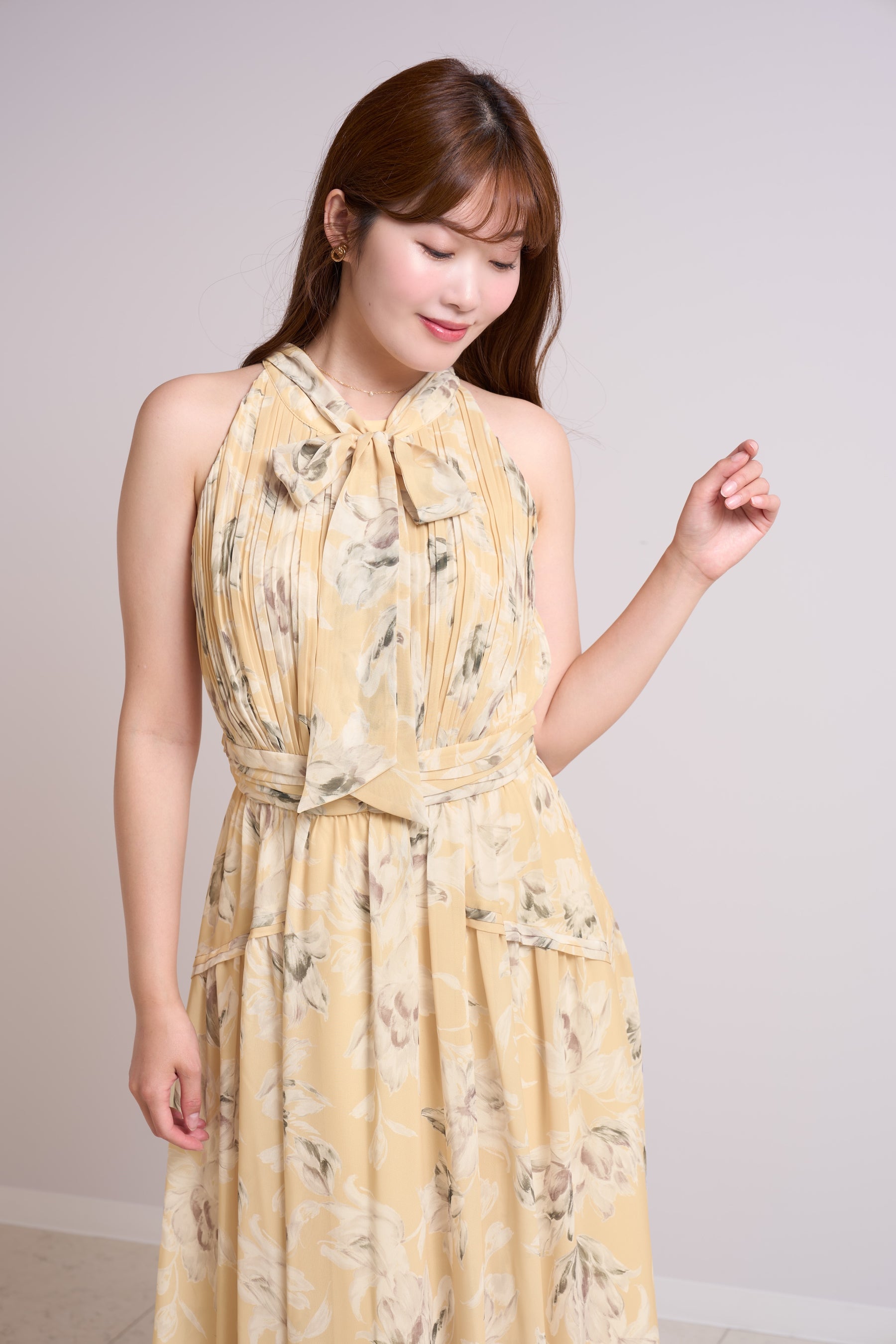 Lauris Chiffon Long Dress