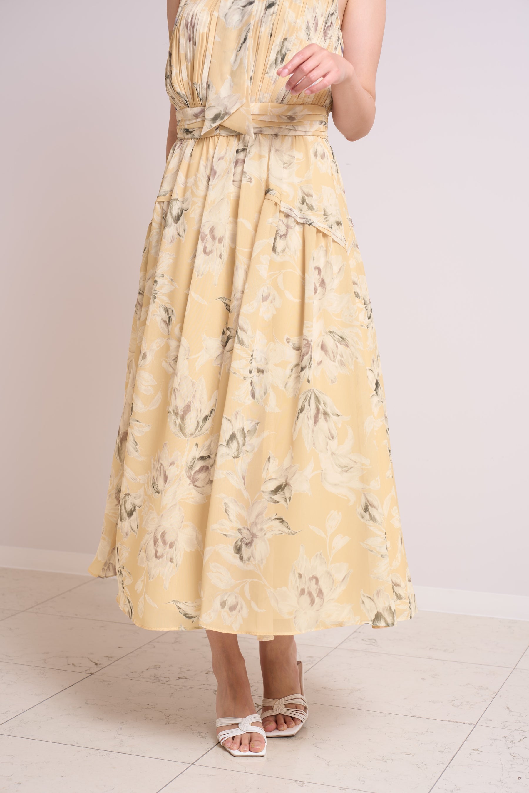 Lauris Chiffon Long Dress