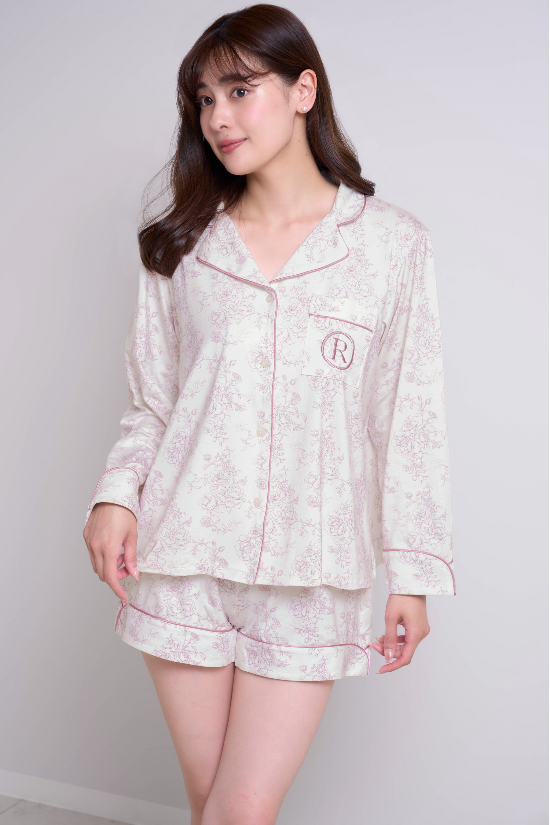 ROSIER Dream Pajama Long Sleeve