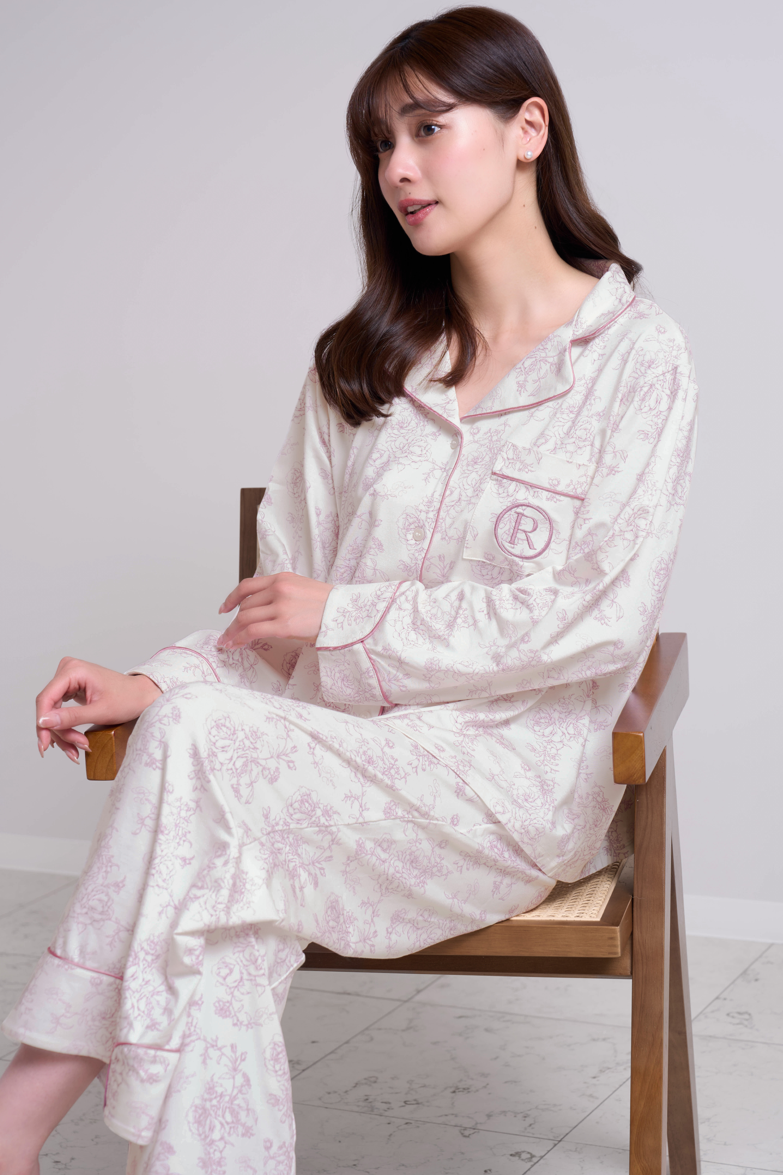 ROSIER Dream Pajama Long Sleeve ROSIER Dream Pajama Long Sleeve
