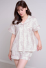 ROSIER Dream Pajama Short Sleeve