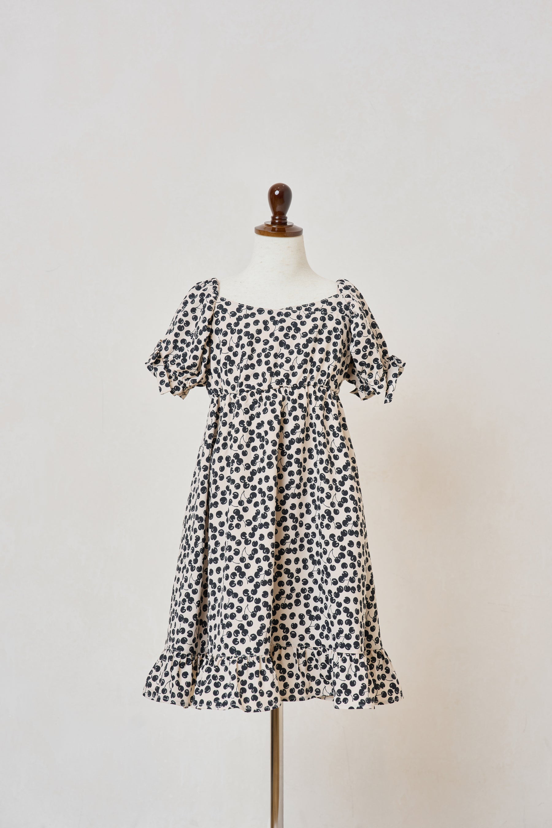 【Kids】Baby Cherry Pattern One-Piece
