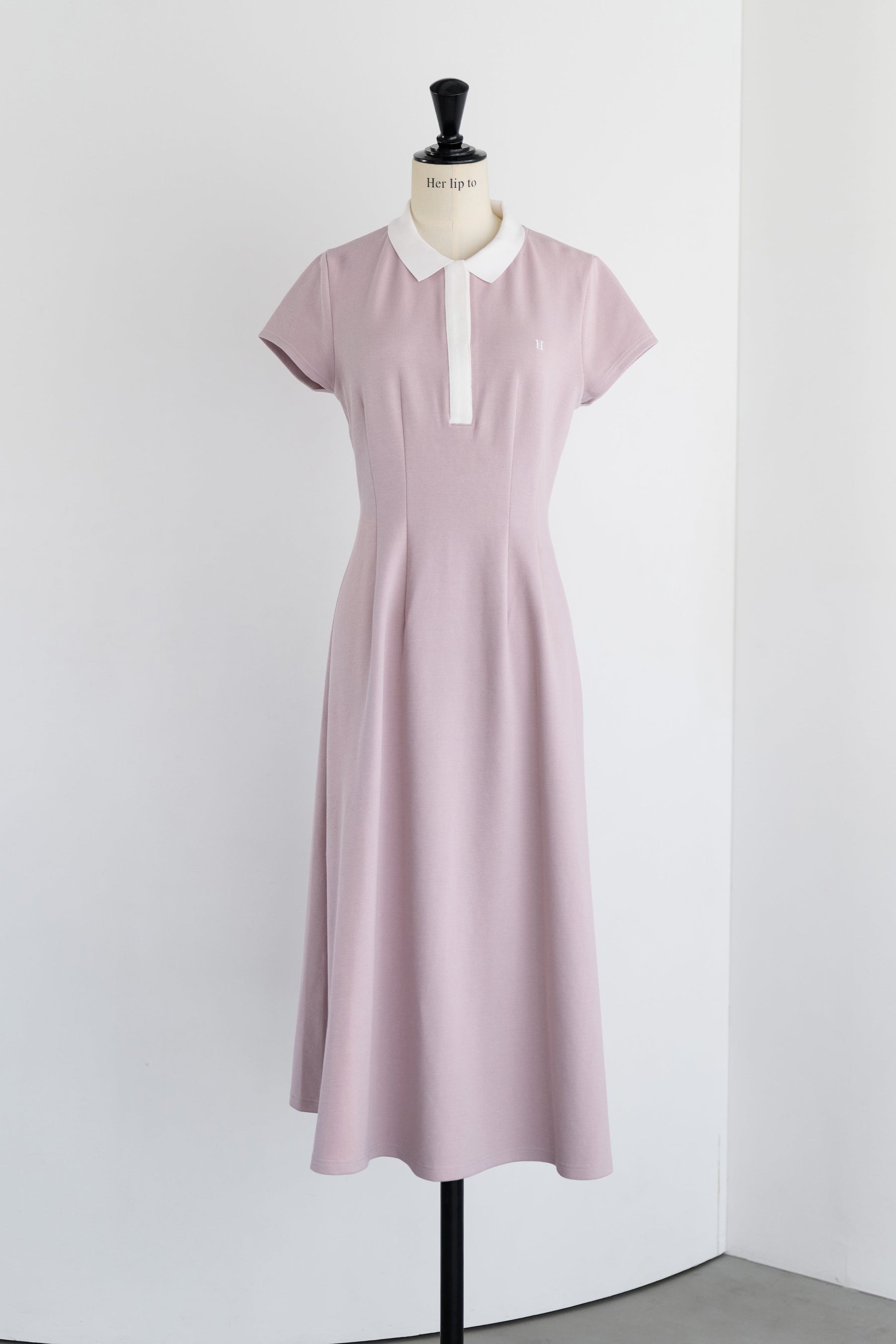 Short Sleeve Polo Dress