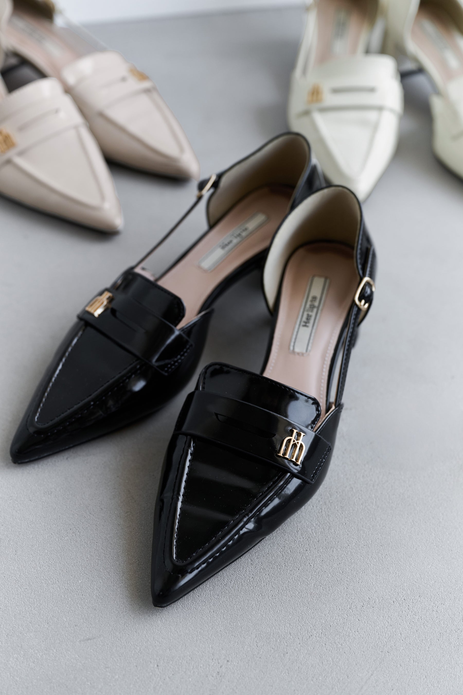 Trois Heel Loafers