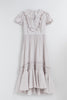 Vol.3 Paisley Satin-Jacquard Dress