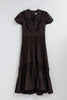 Vol.3 Paisley Satin-Jacquard Dress