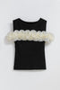 Vol.3 Petal-Cascade Knit Top