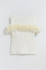 Vol.3 Petal-Cascade Knit Top