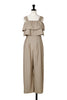 Double-Tiered Back-Ribbon Jumpsuit