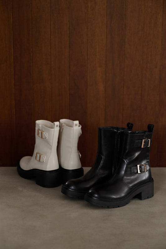 Double Buckle Boots