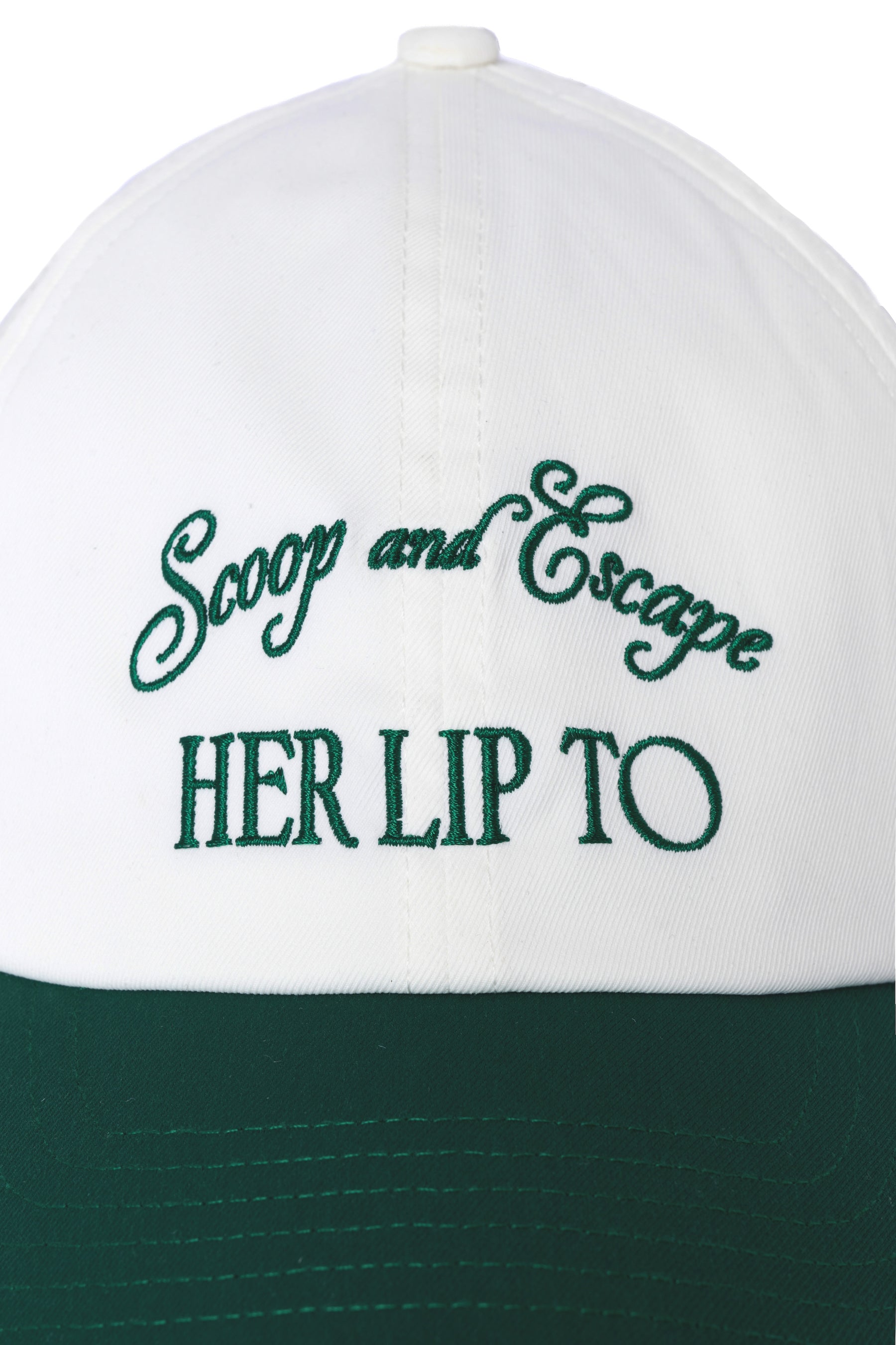 Scoop and Escape Cap