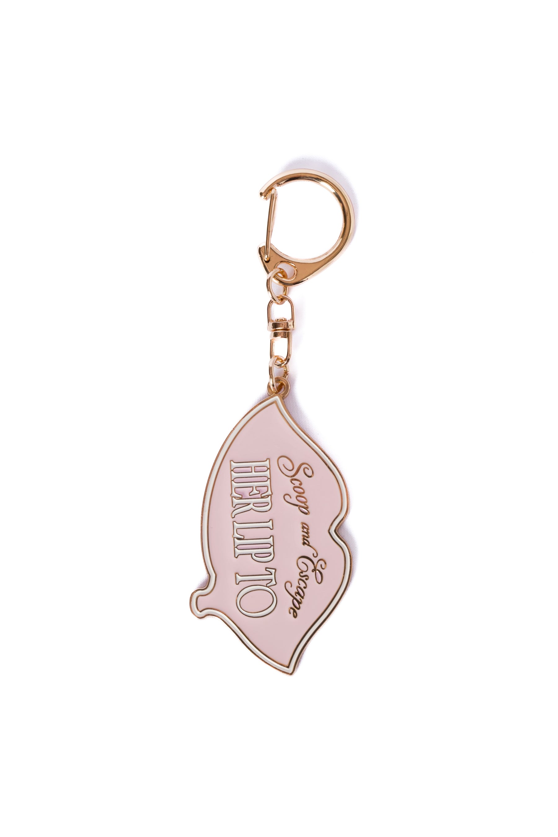 Lip Key Charm