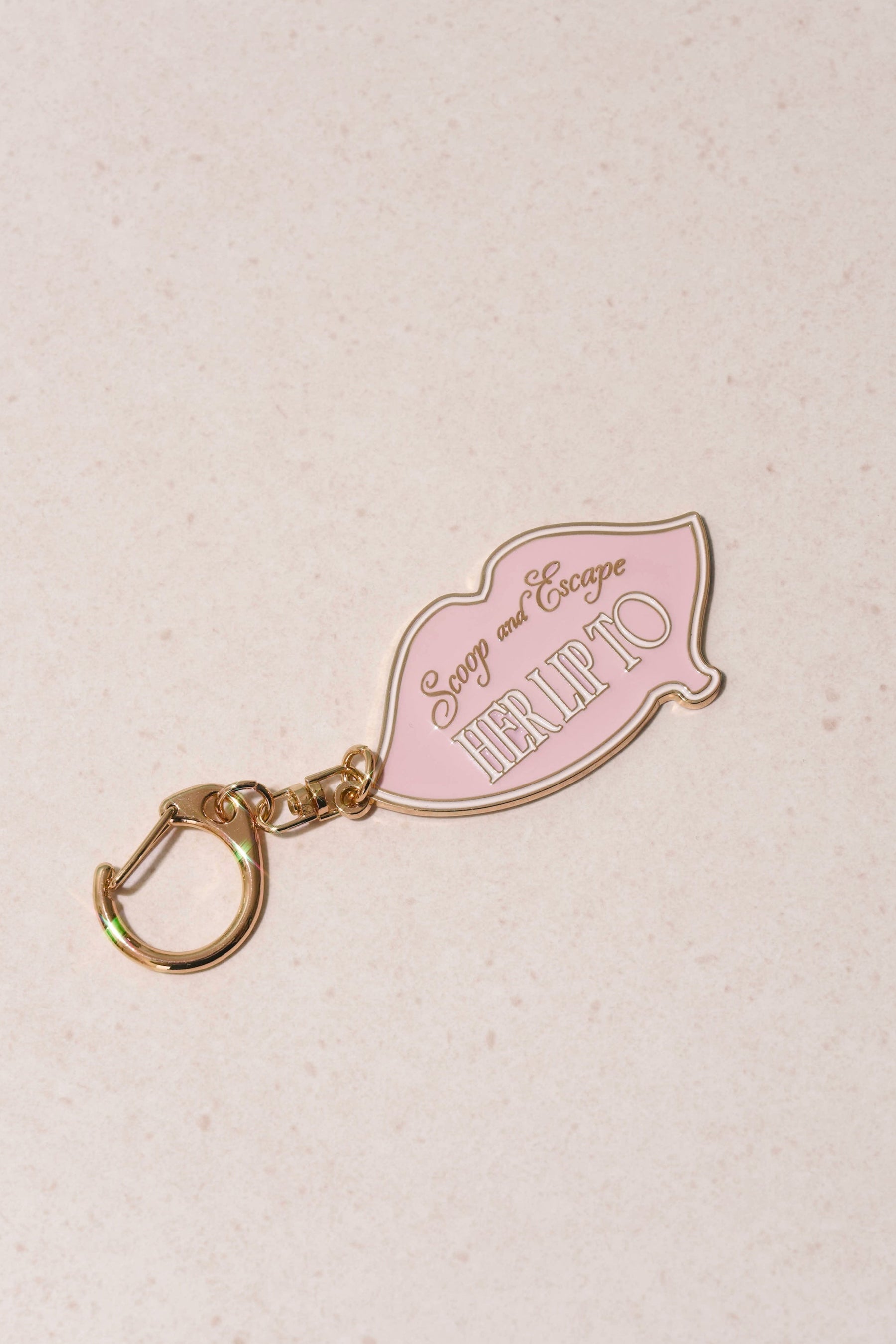 Lip Key Charm