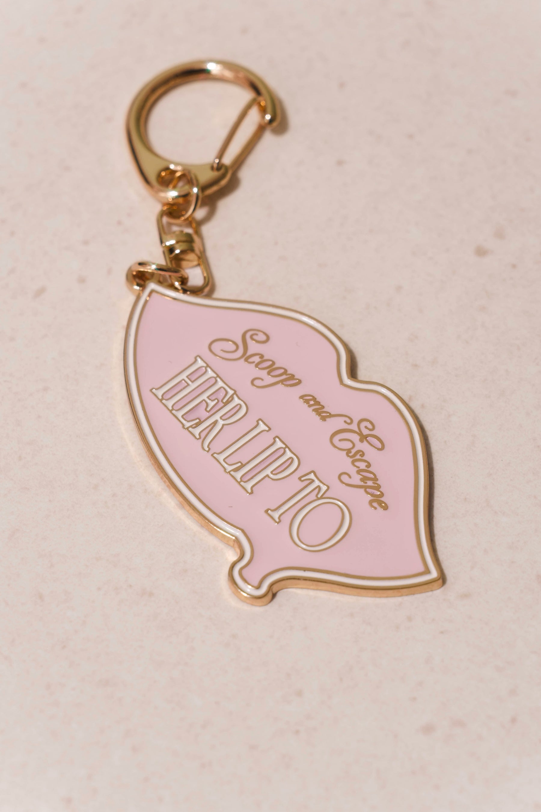 Lip Key Charm