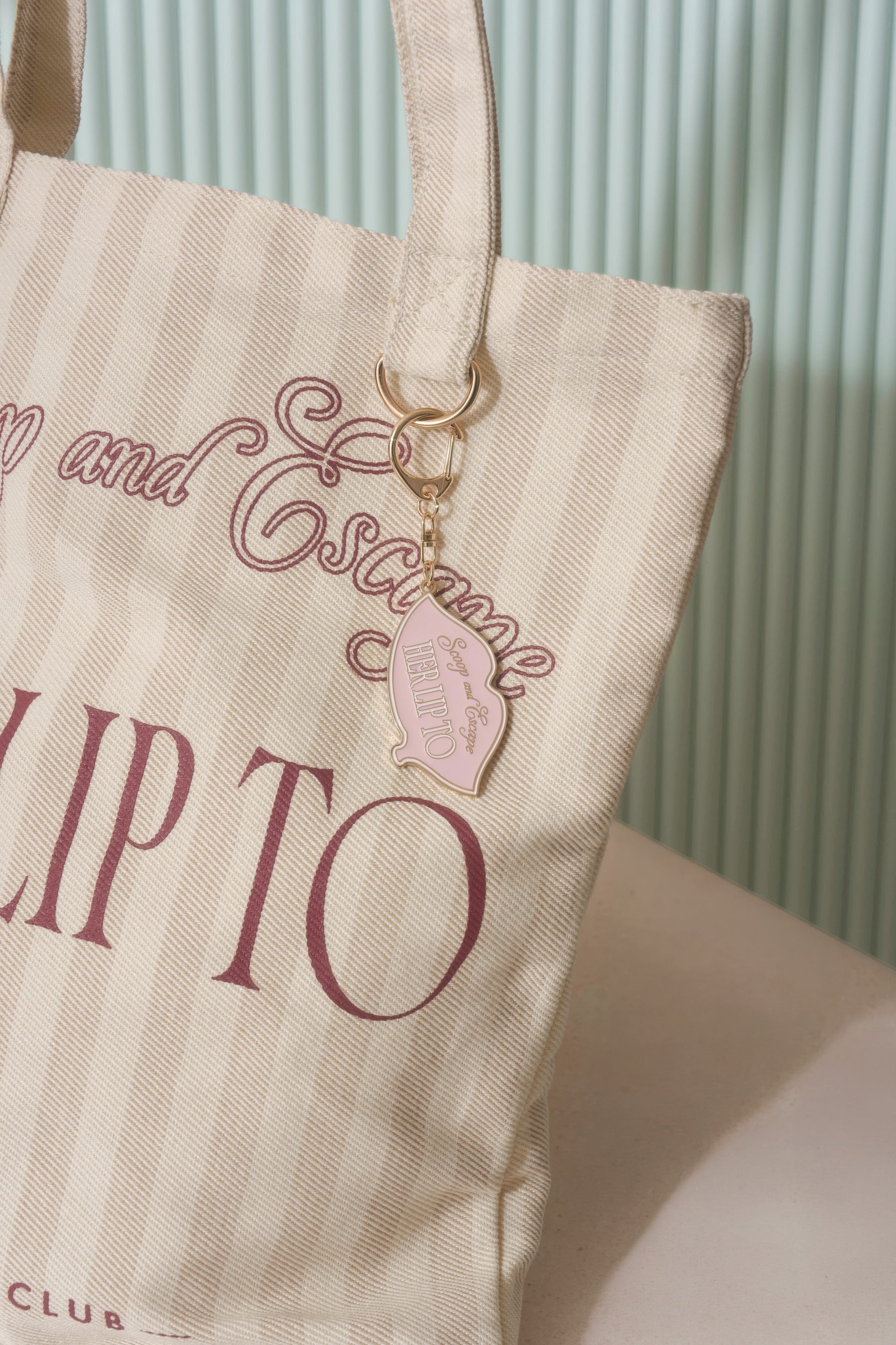 Lip Key Charm