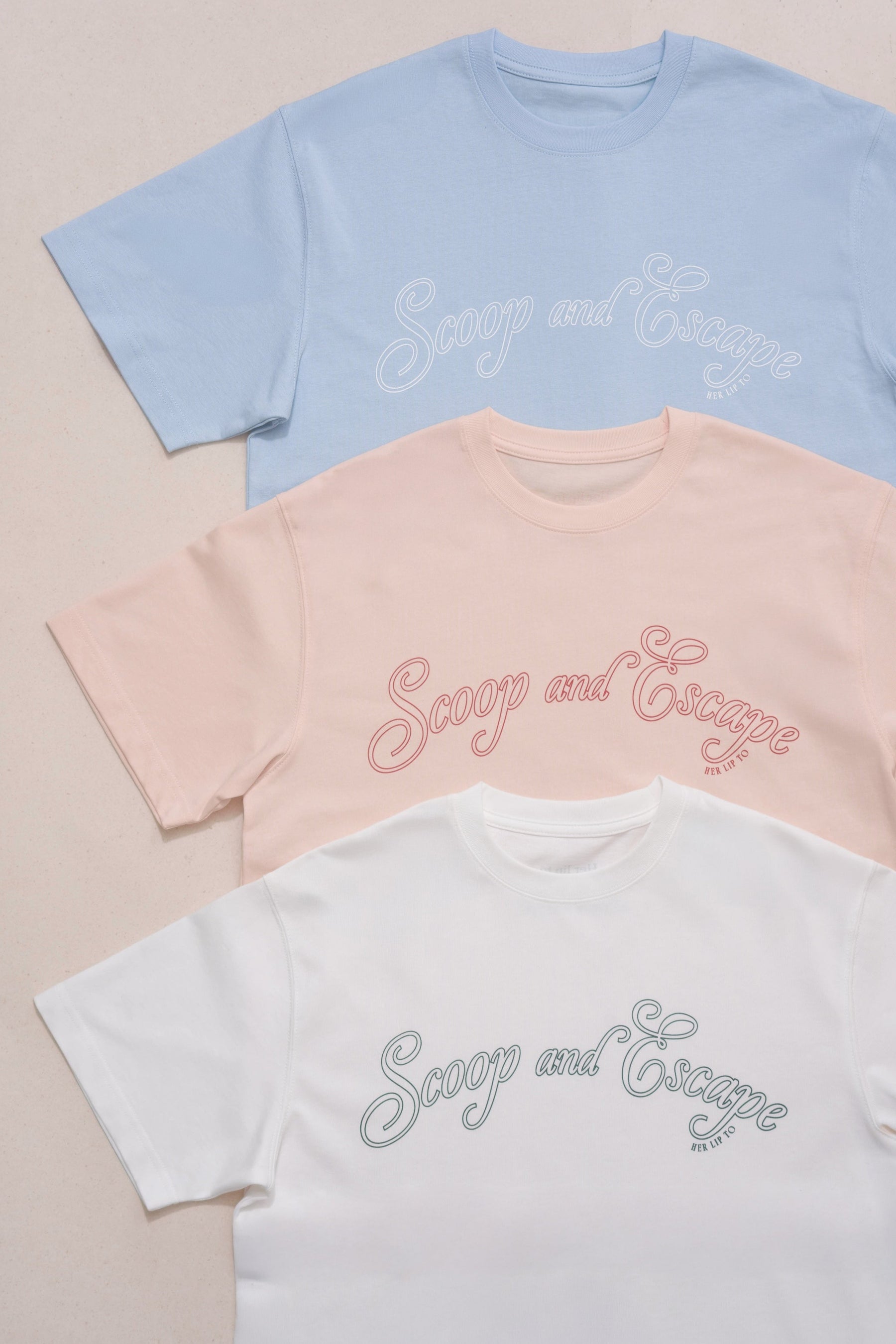 【M size】Scoop and Escape Tee
