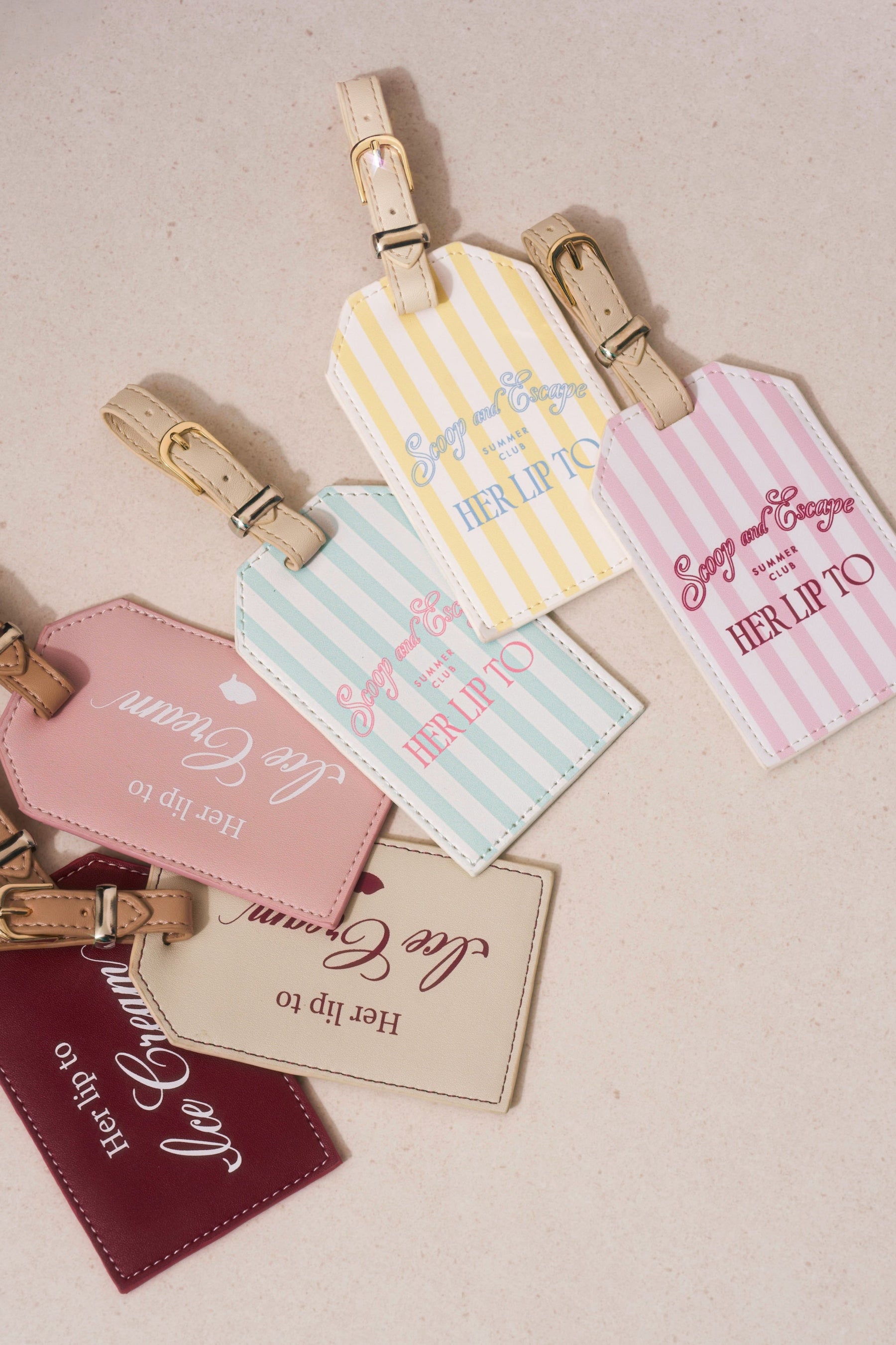 【Ice Cream】Luggage Tag