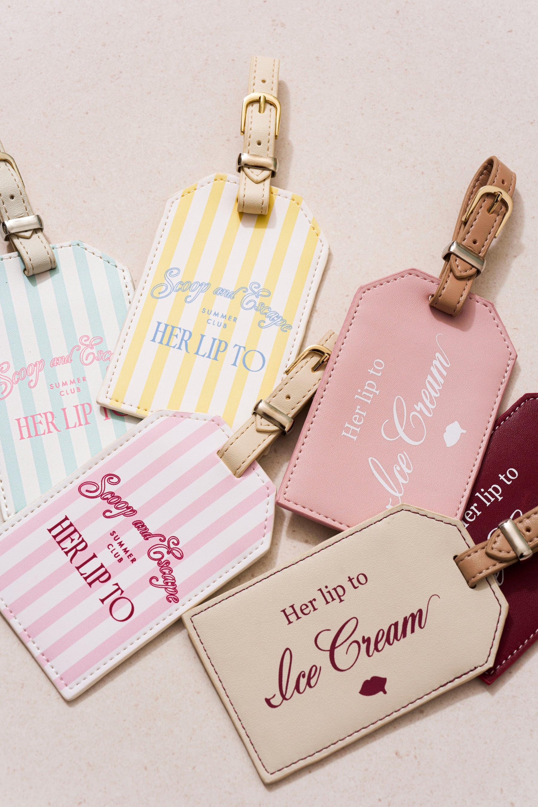 【Ice Cream】Luggage Tag