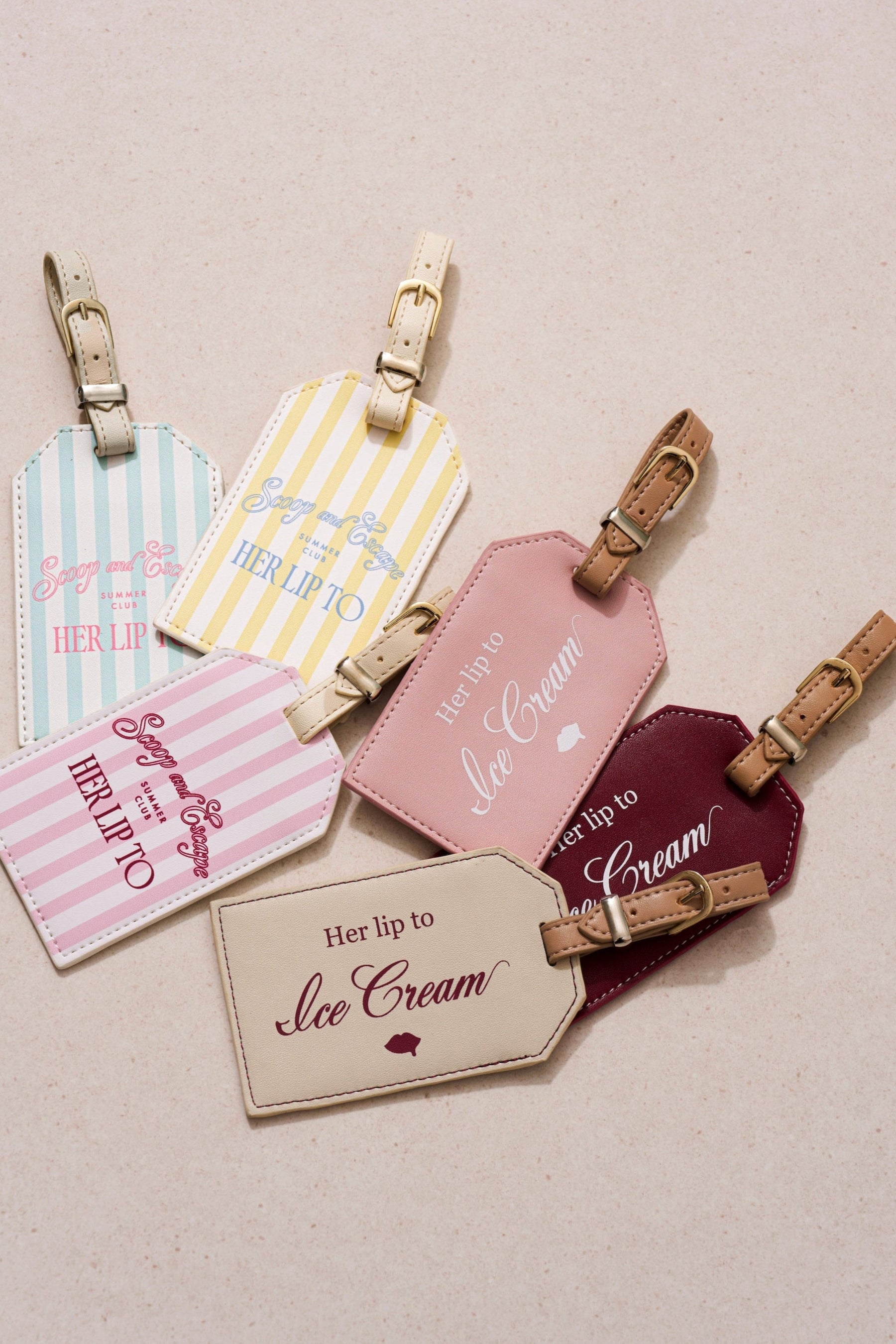 【Ice Cream】Luggage Tag