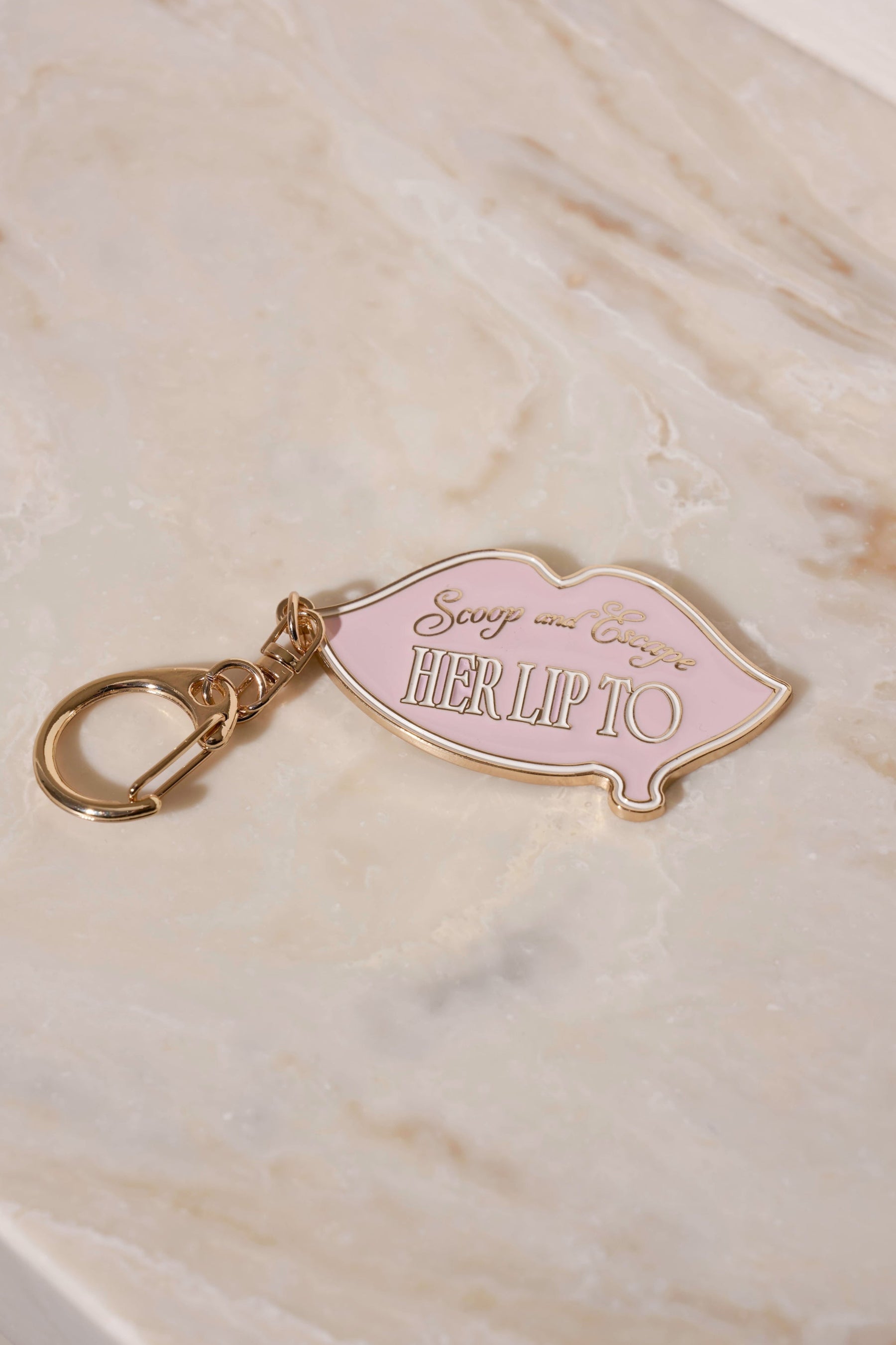 Lip Key Charm