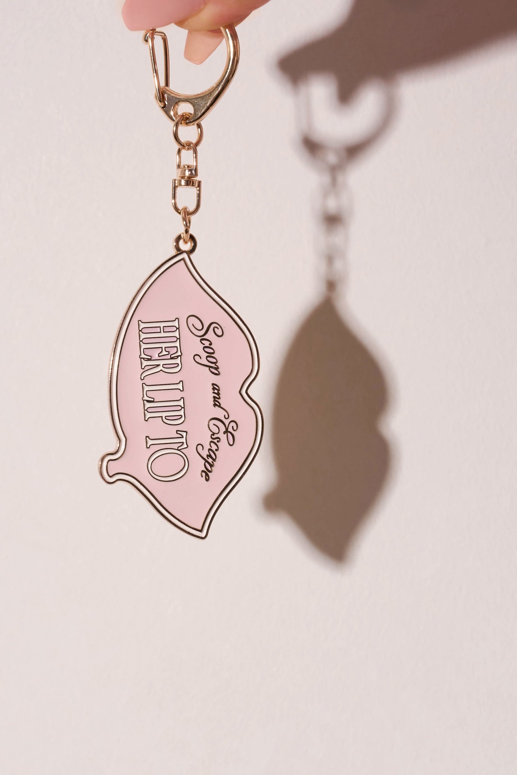 Lip Key Charm