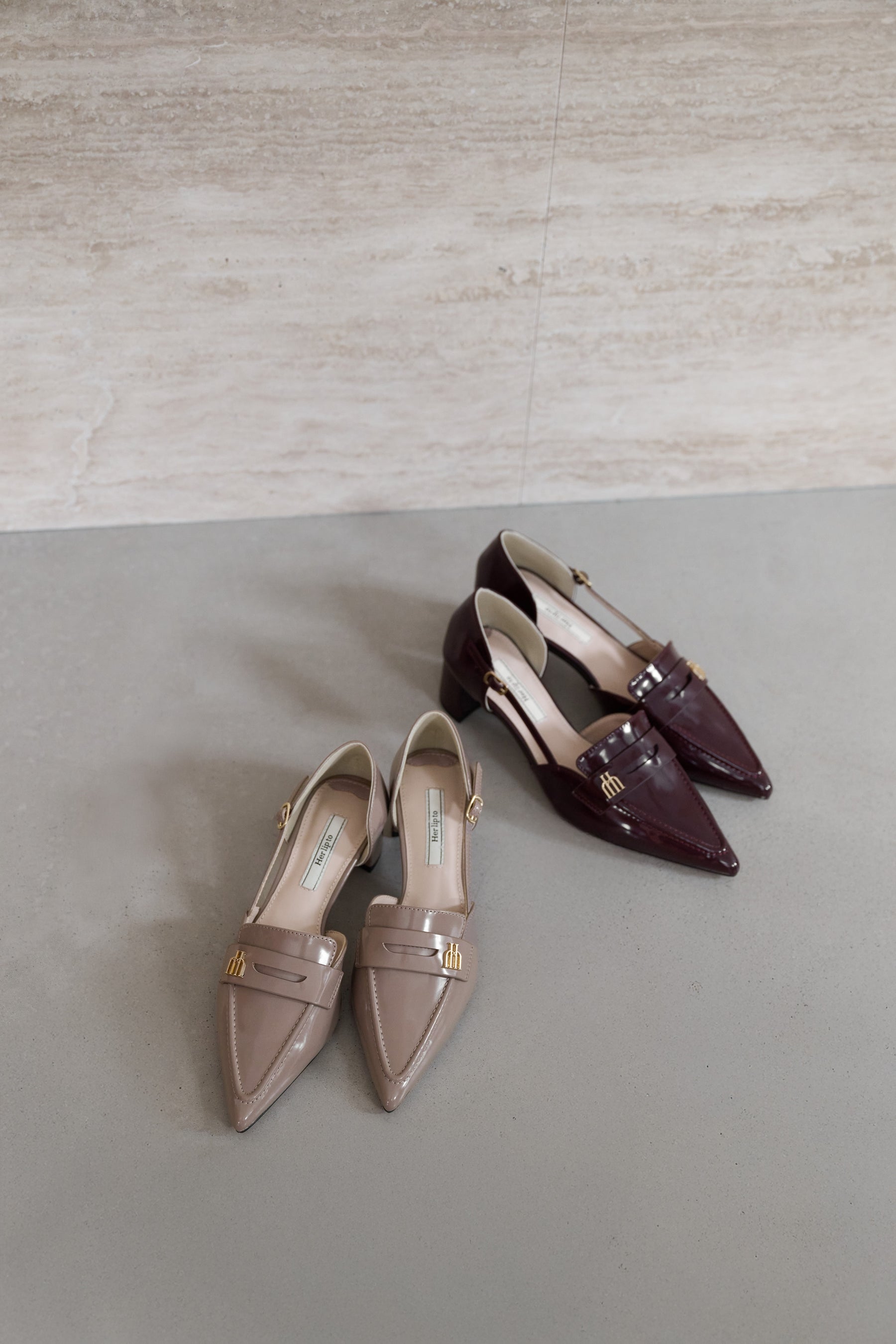 【新色】Trois Heel Loafers