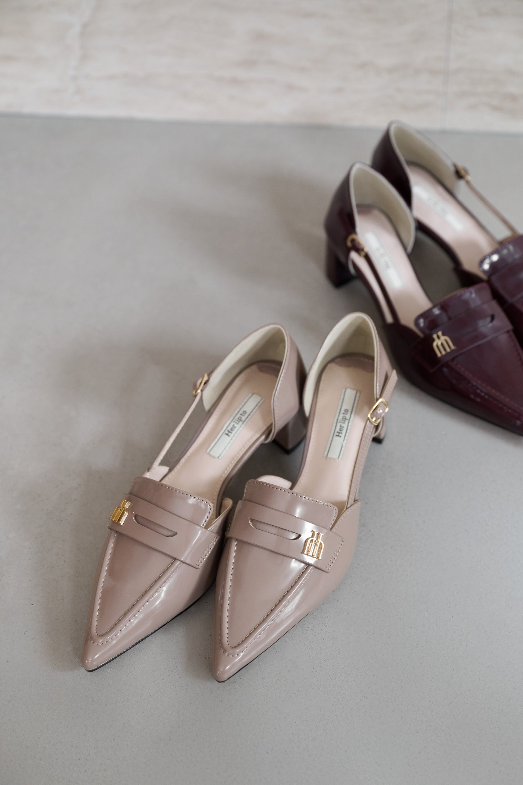 【新色】Trois Heel Loafers