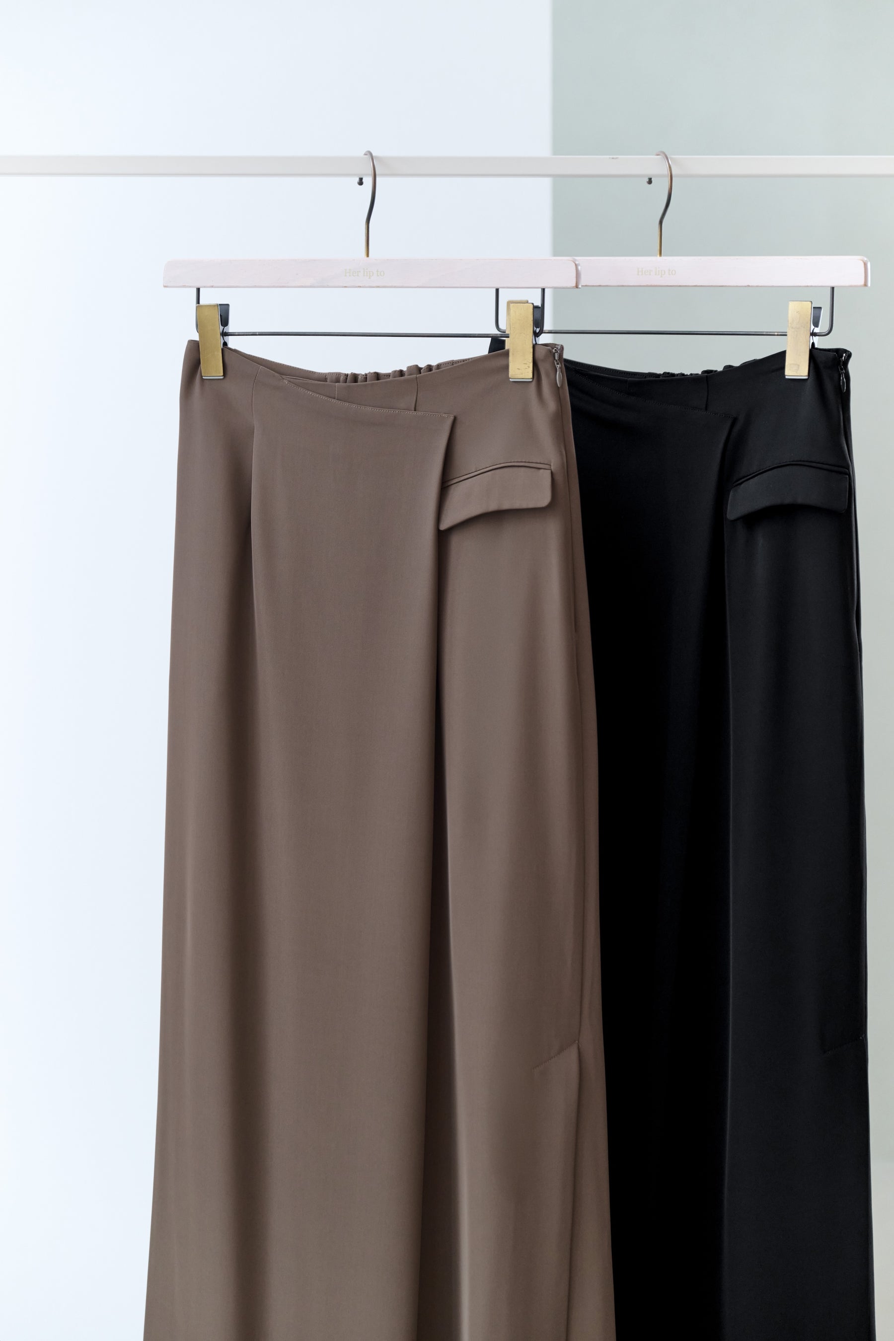 Front Overlap Pants