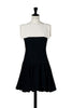 Two-Tone Balloon Mini Dress