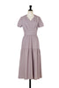 【8月下旬発送】Tucked Gathered Shirt Dress