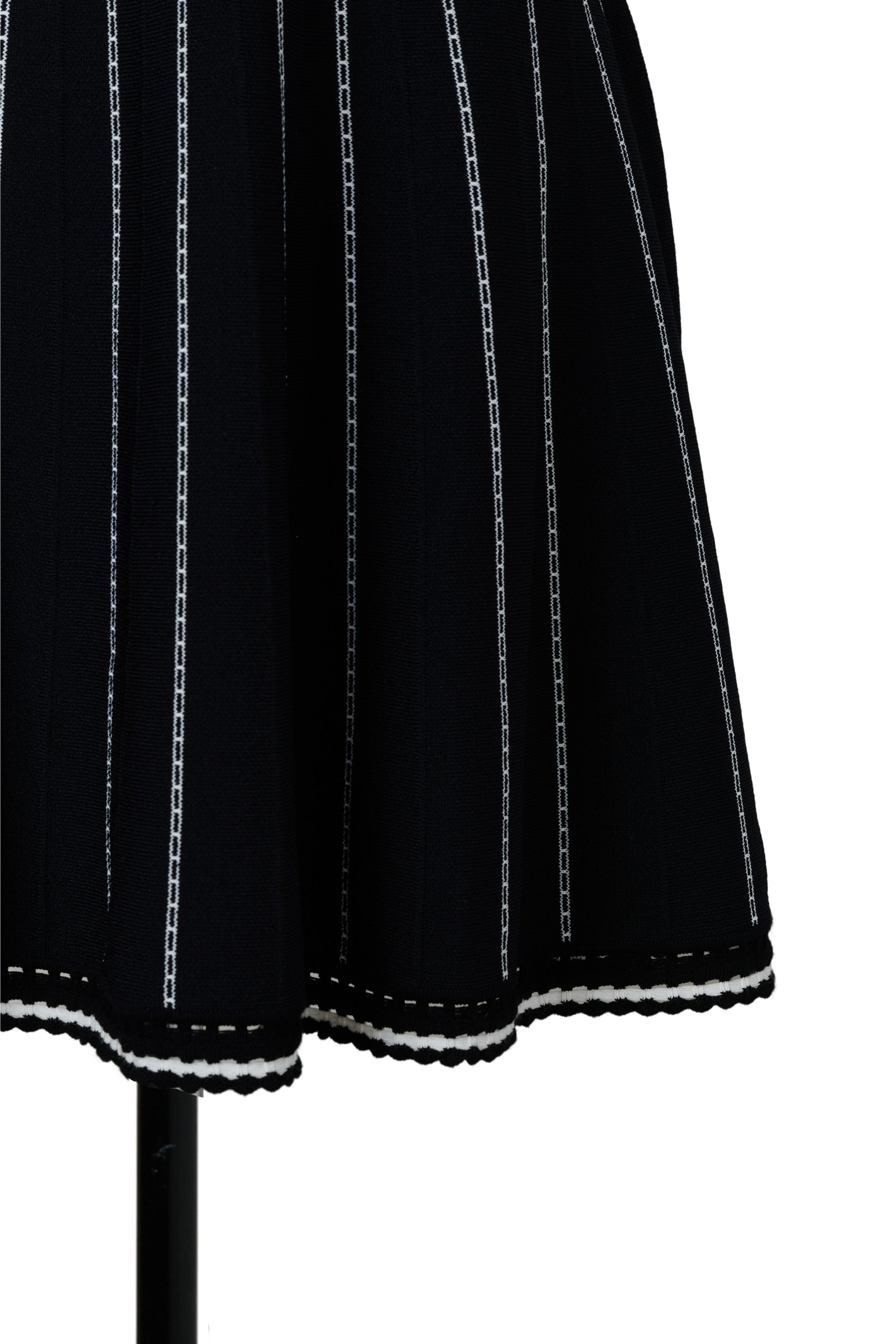 Striped Jacquard Knit Dress