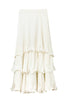 【新色】Layered Frilled Satin Skirt