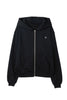【10月下旬発送】【black】Flight Mode Boyfriend Zip Hoodie