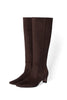 【9月下旬発送】Faux Suede Long Boots