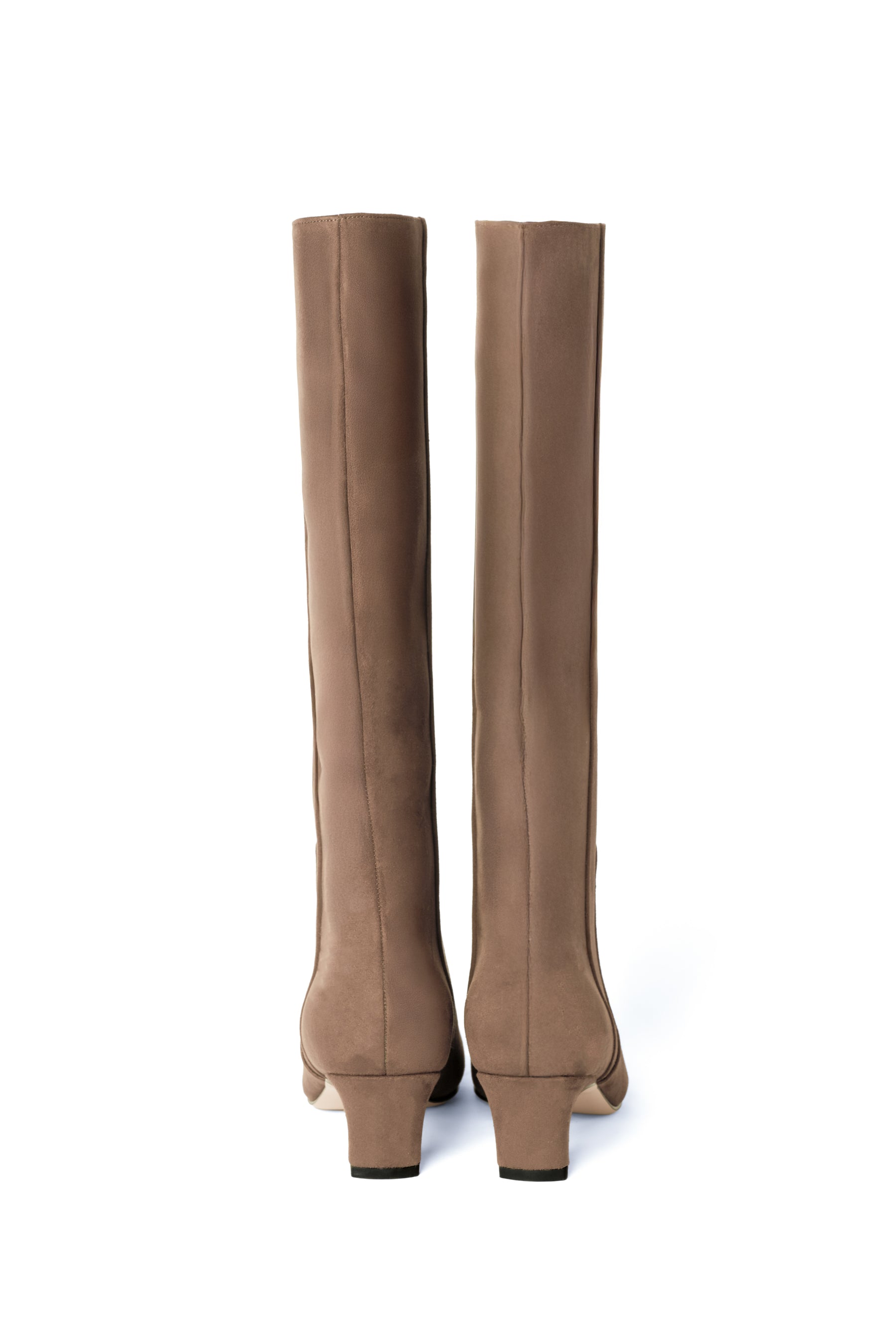 Faux Suede Long Boots