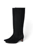 【9月下旬発送】Faux Suede Long Boots