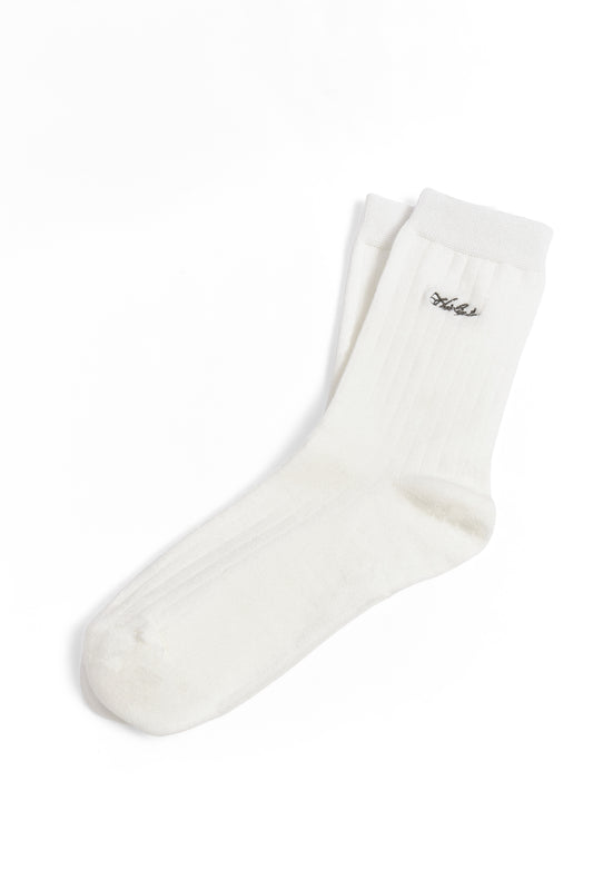 Logo Embroidered Short Socks