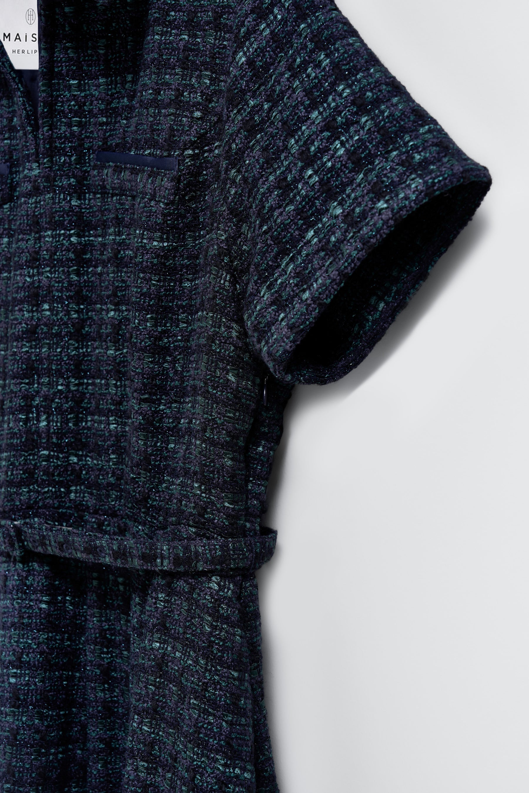 【10月下旬発送発送】Vol.1 Tweed Belted Dress