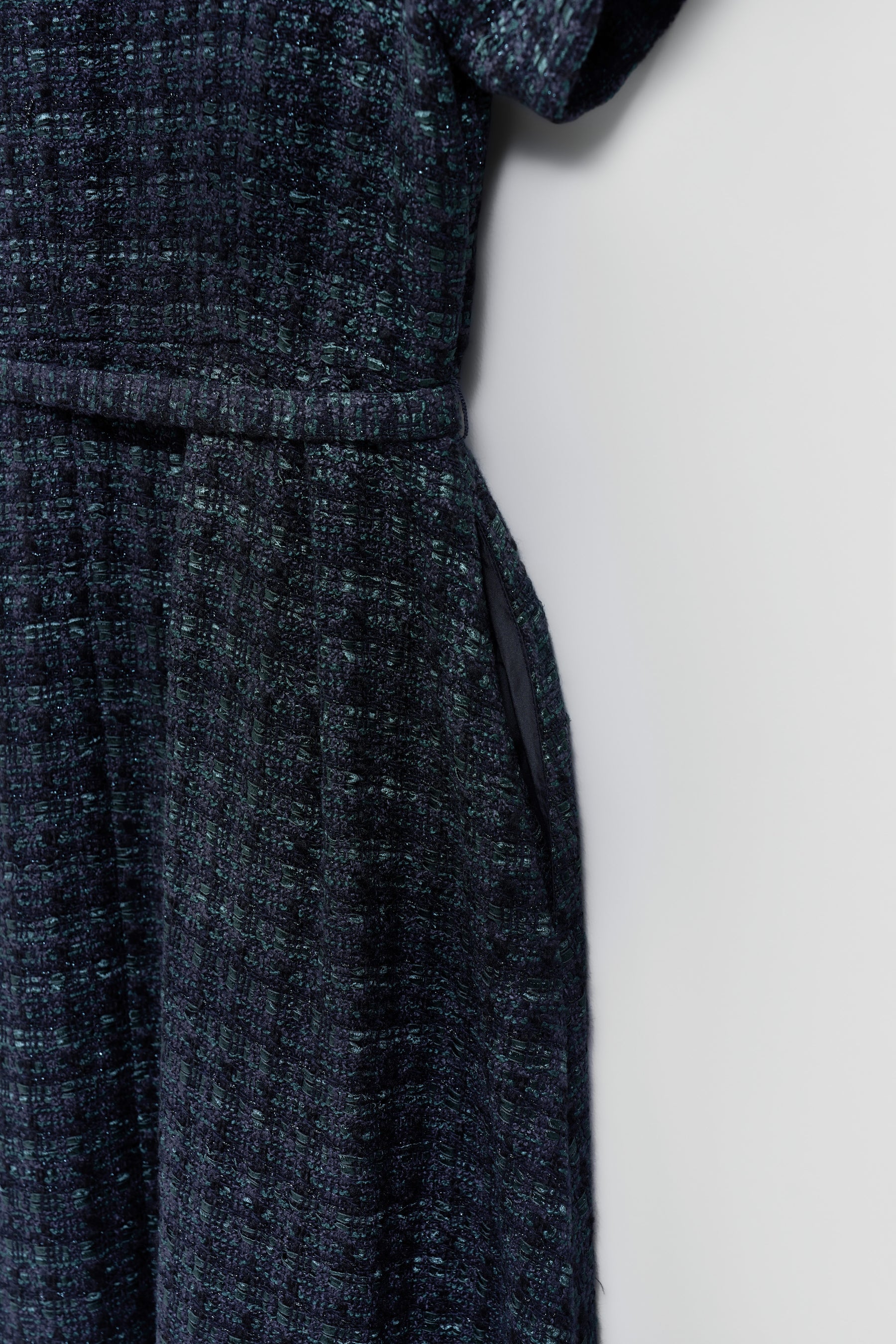 【10月下旬発送発送】Vol.1 Tweed Belted Dress