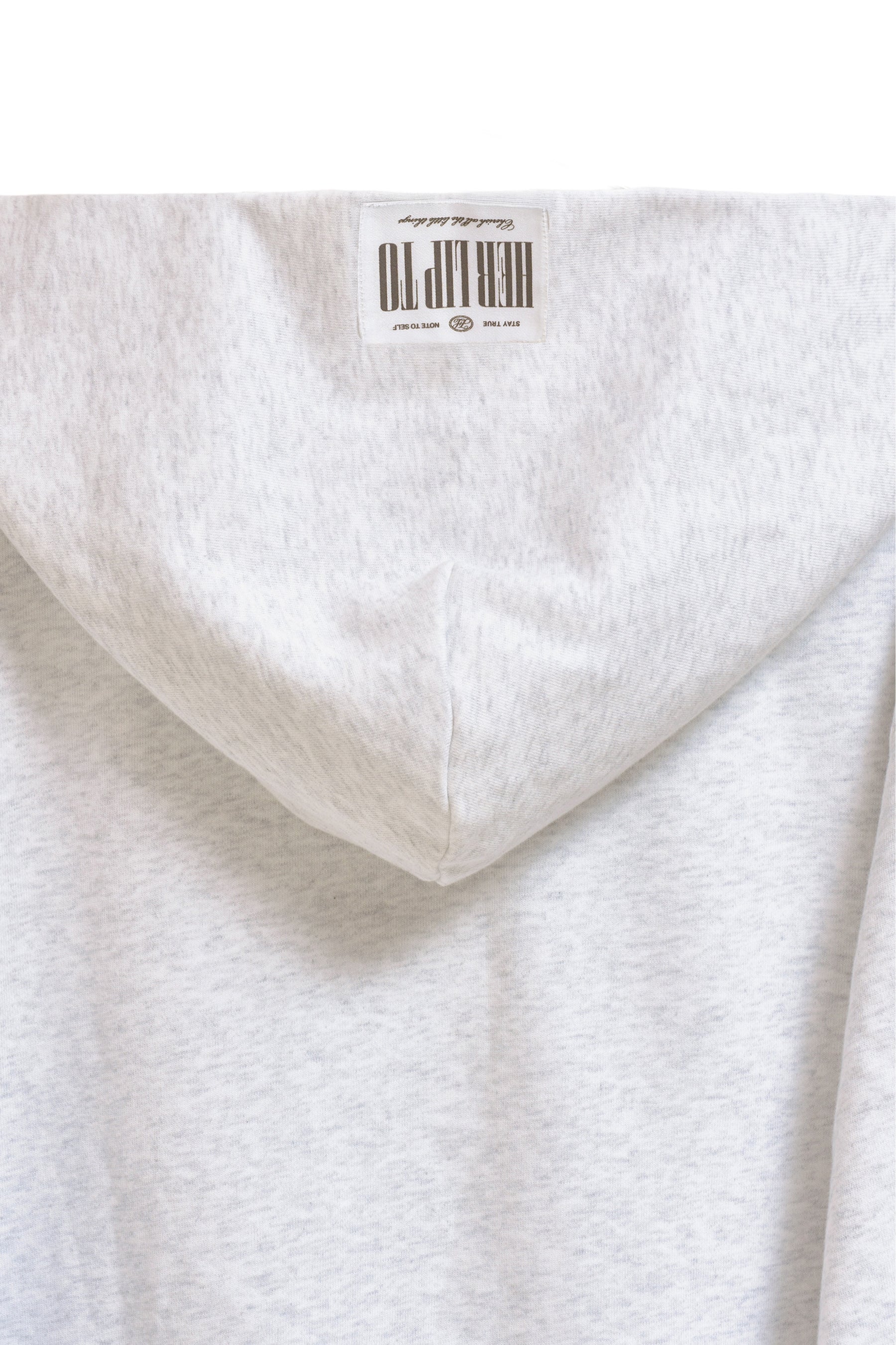 【light gray / pink】Flight Mode Boyfriend Zip Hoodie