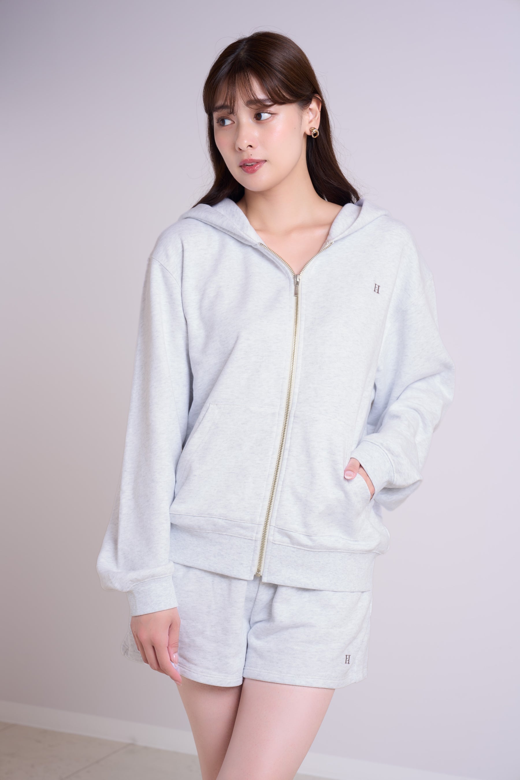 Flight Mode Boyfriend Zip Hoodie