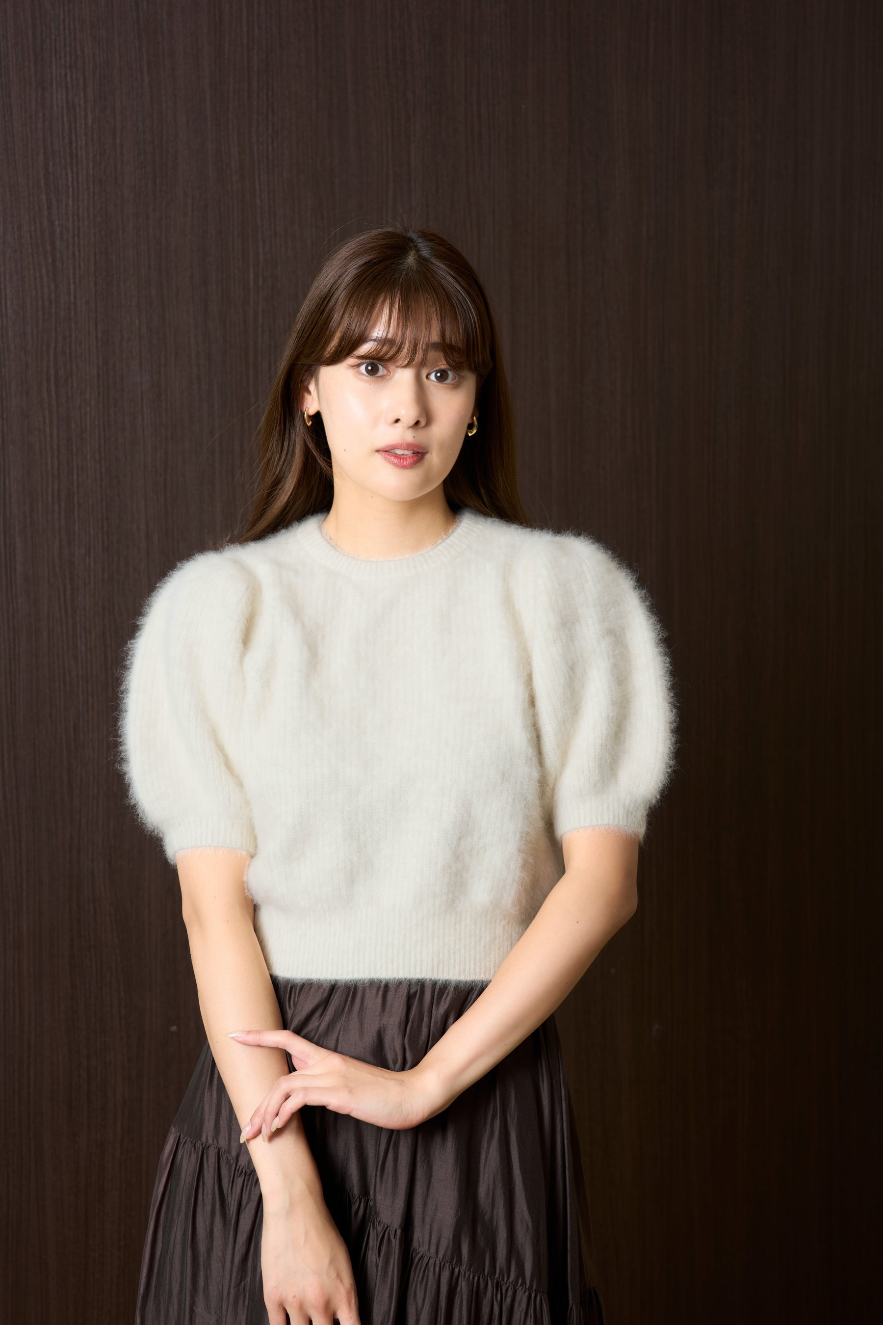 【9月下旬出貨】【新色】Fancy Cashmere Blend Pullover
