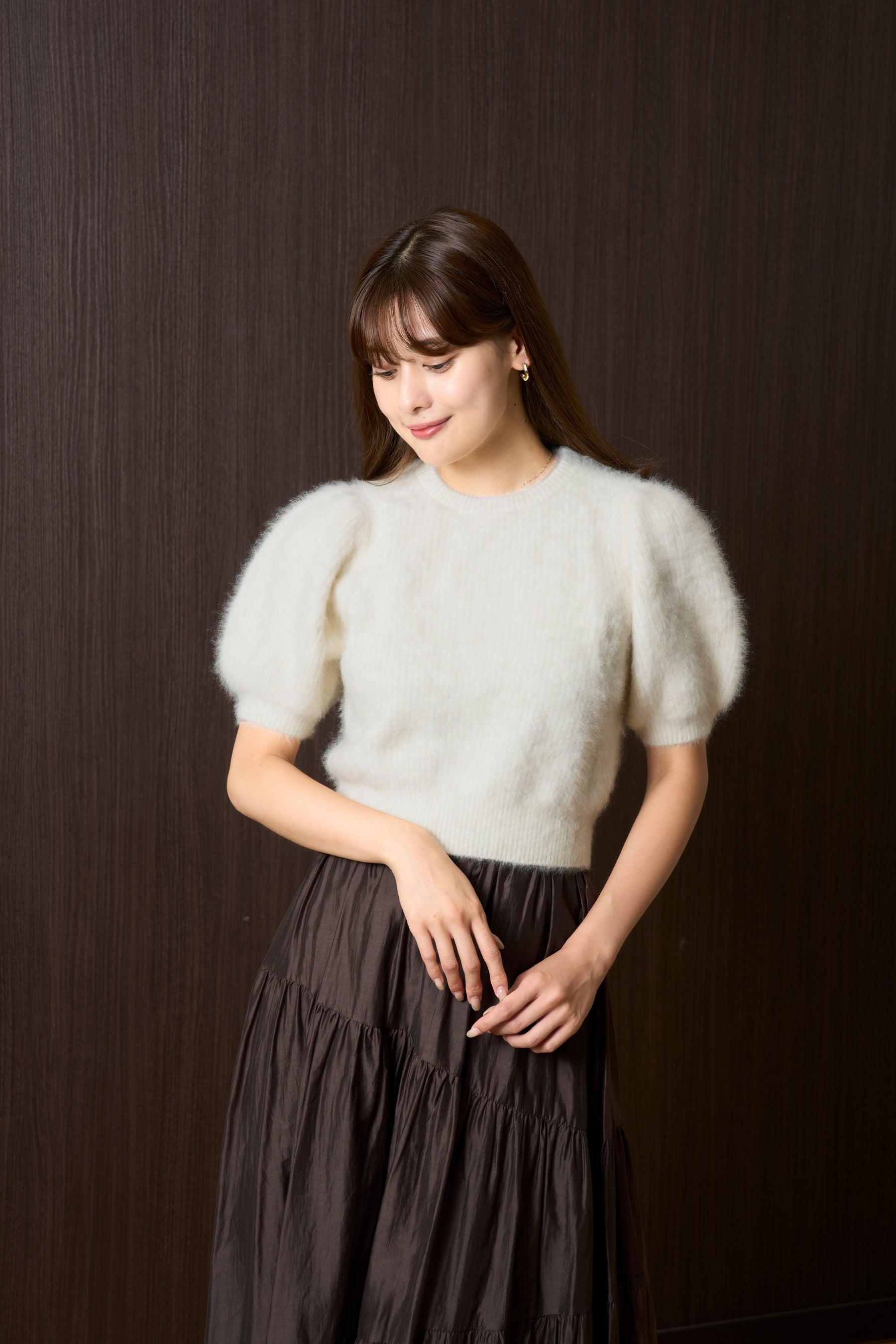 【9月下旬出貨】【新色】Fancy Cashmere Blend Pullover
