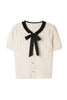 Lucine Ribbon Cardigan