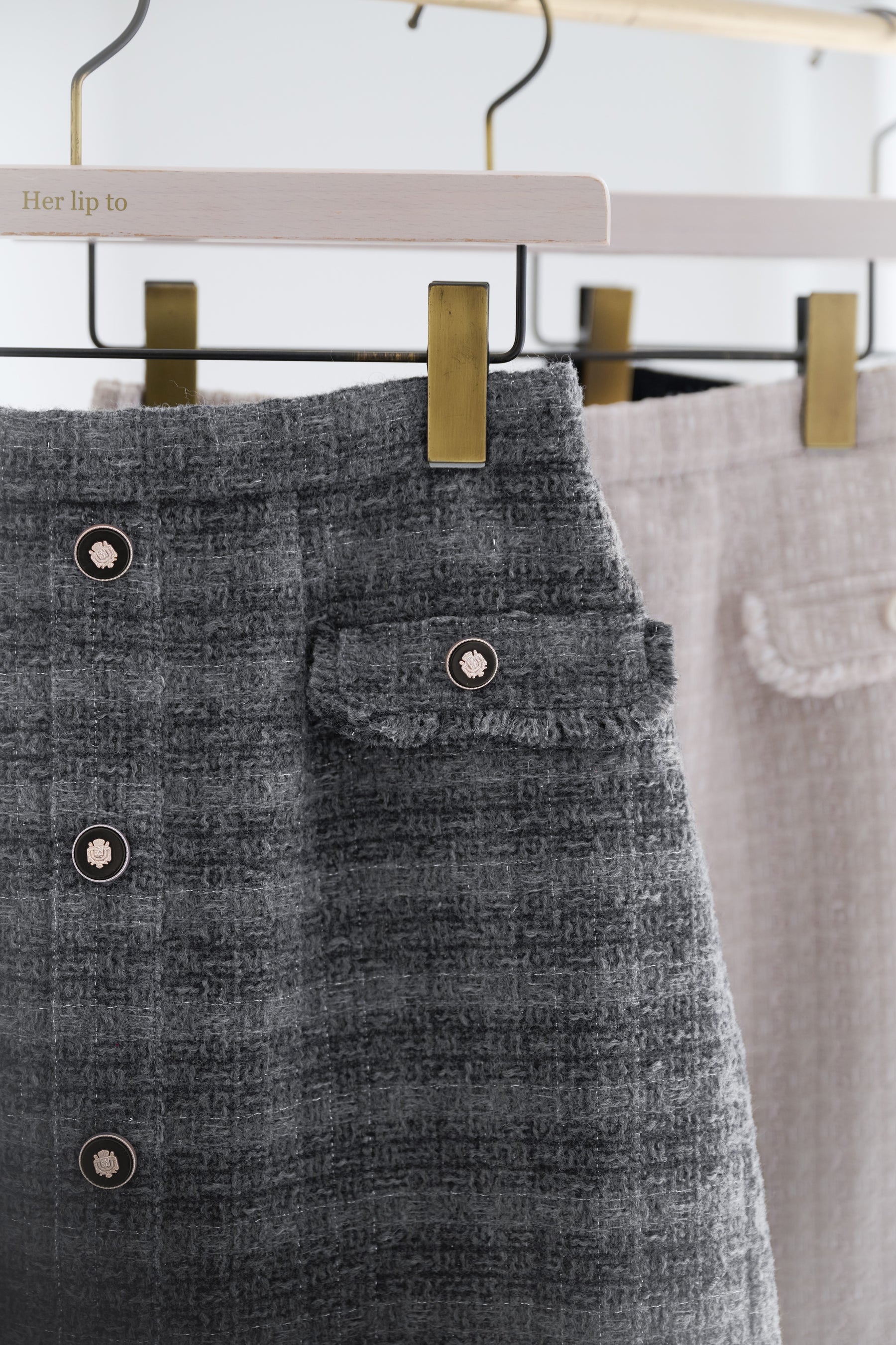 Charlotte Tweed Mini Skirt