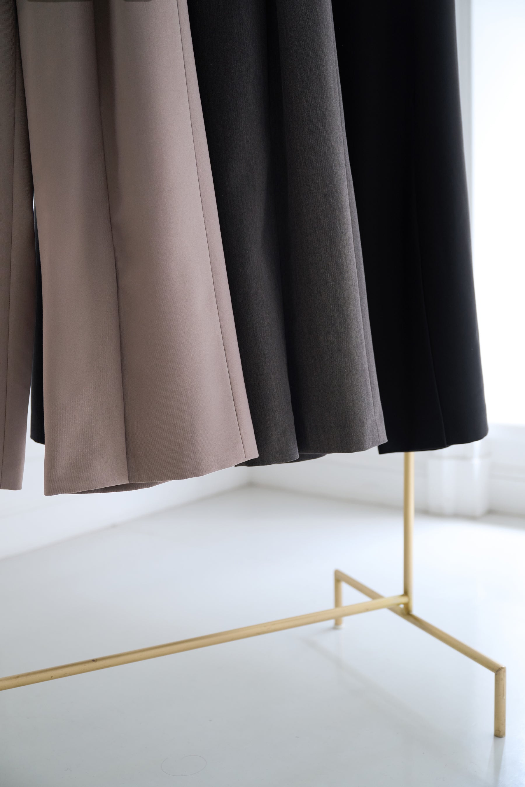Front-Vent Suspender Pants