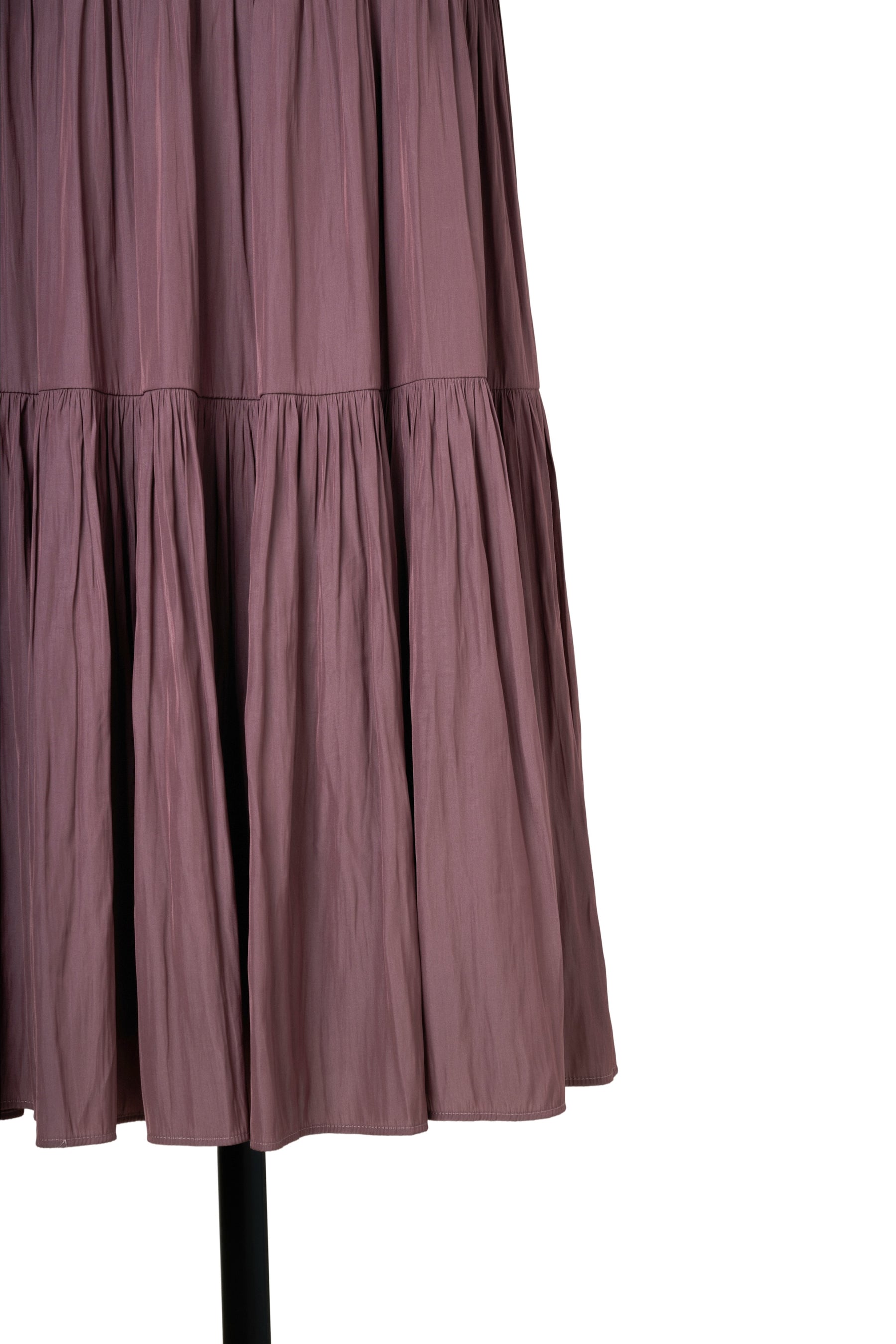 Two-Way Gathered Flare Dress