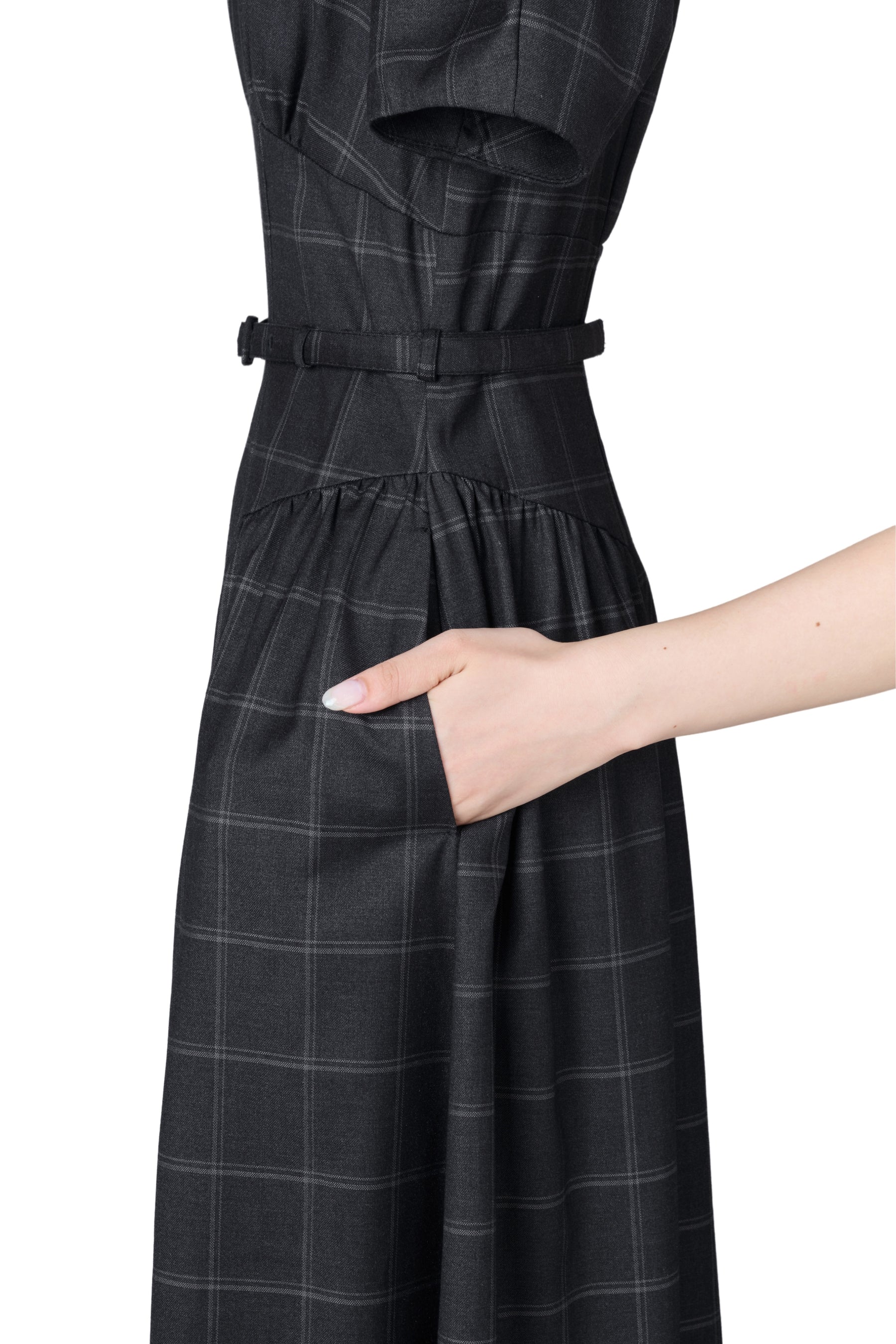 Coralie Belted Dress