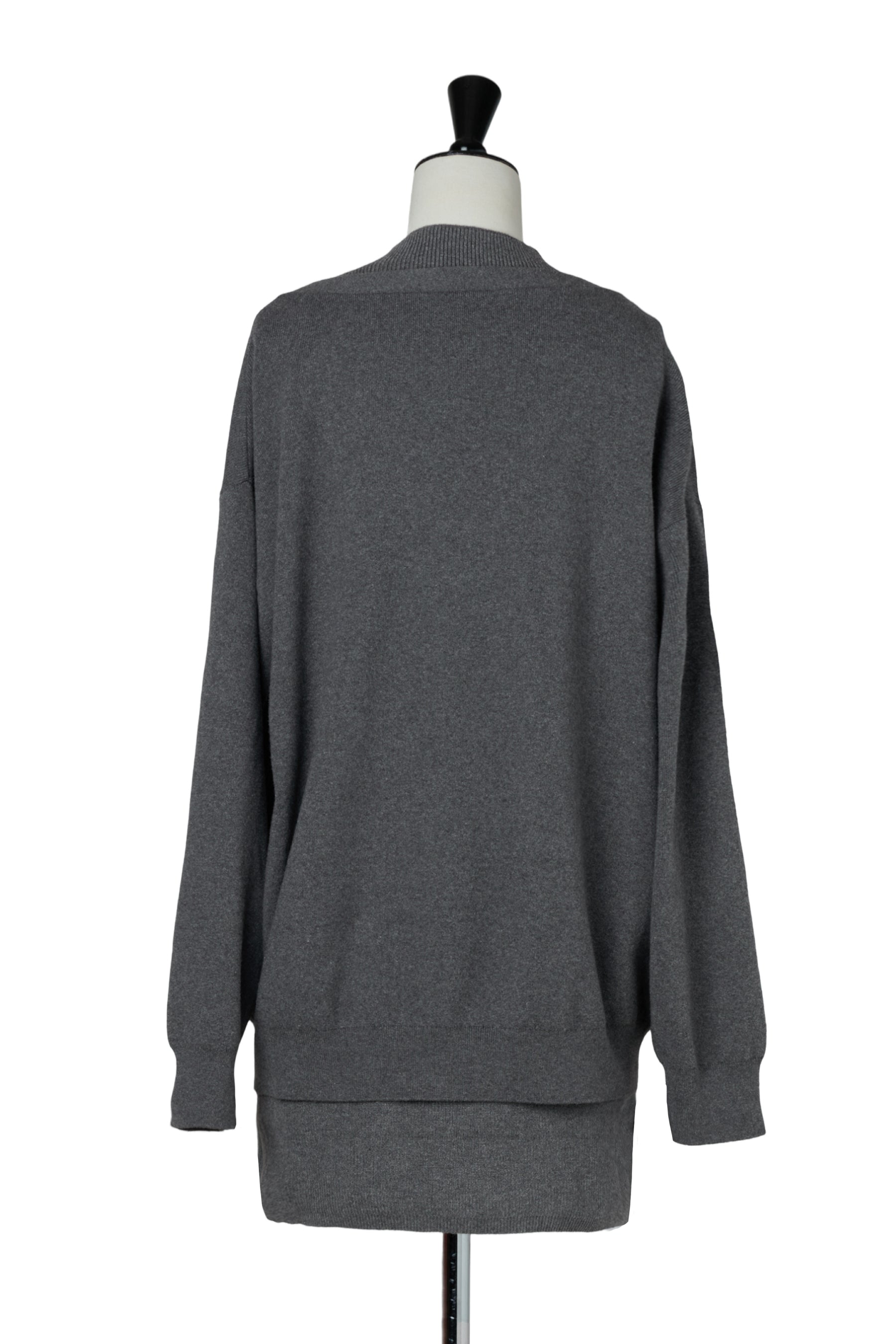 【black / ecru】Clemence Knit Dress Set